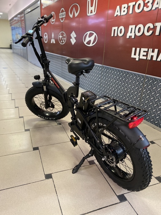 Складной электровелосипед двухподвес Eco Drive V5 LUX 1000W 48V21Ah (электрофэтбайк)
