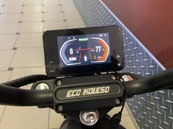 Электромотоцикл Eco Koleso X5 4000W  (в пике 8000W)