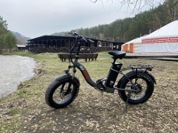 Складной электровелосипед фэтбайк  Eco Drive V6 1000W 48V15.6Ah